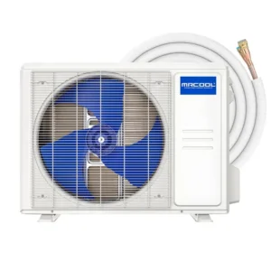 MRCOOL DIY 5th Gen EasyPro 12K BTU Single Zone Mini Split Condenser 115V with 16 ft. DIY Quick Connect Line Set, EZPRO-12-HP-C-11516D-O