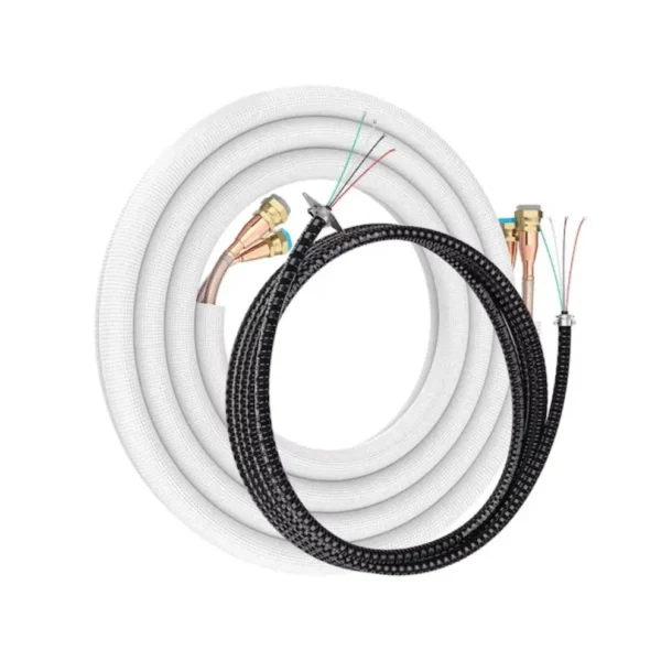 NEW R-454B Refrigerant MRCOOL DIY® 5th Gen 35 ft. 1/4" x 1/2" Pre-Charged Quick Connect Line Set with DIY Pro Cable (for 9K, 12K & 18K Indoor Units)